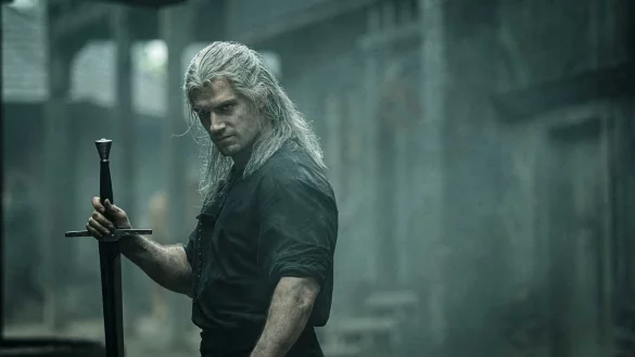 Hexer Geralt von Riva (Henry Cavill) muss sich im Kampf einigen monstr&ouml;sen M&auml;chten stellen. - &copy; Katalin Vermes/Netflix