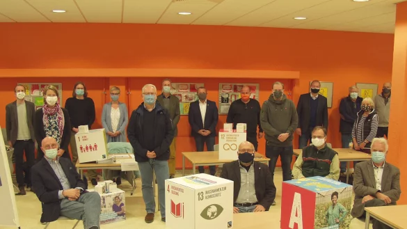 Die Mitglieder der Steuerungsgruppe haben in f&uuml;nf Sitzungen mehr als 60 Ma&szlig;nahmen zur Nachhaltigkeit erarbeitet. - &copy; Wulf Daneyko