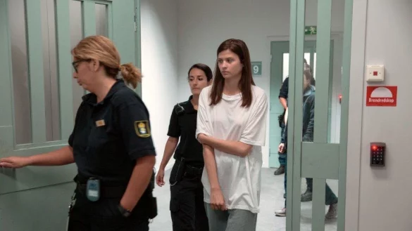 Maja im Gef&auml;ngnis. Sie gilt als Hauptverd&auml;chtige in einem Amoklauf. - &copy; Johan Paulin/Netflix/dpa