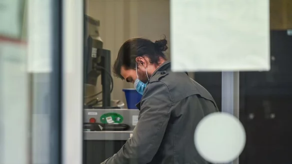 Prozess gegen Franco A. - &copy; Foto: Arne Dedert/dpa