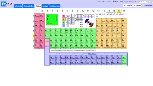 Lebendiges Periodensystem - &copy; Foto: dpa