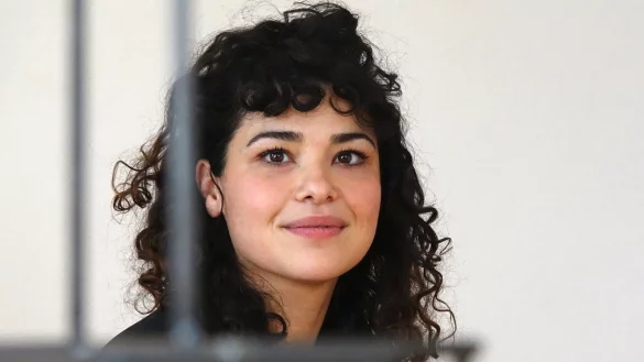 Am Mai in Lemgo Stipendiatin: Neda Aydin, Bildhauerin und derzeit noch in Berlin aktiv. - © Axel Bürger
