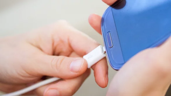 Mehr Puste f&uuml;r das Smartphone - &copy; Foto: Christin Klose