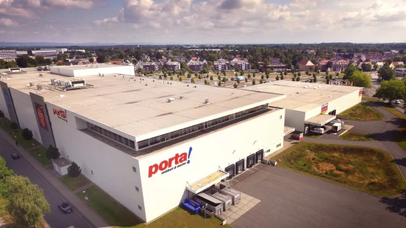 Rund 6.000 Mitarbeiterinnen und Mitarbeiter beschäftigt die Porta-Gruppe. - © Andreas Frücht