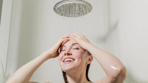 Unter der Dusche - &copy; Foto: Monique W&uuml;stenhagen