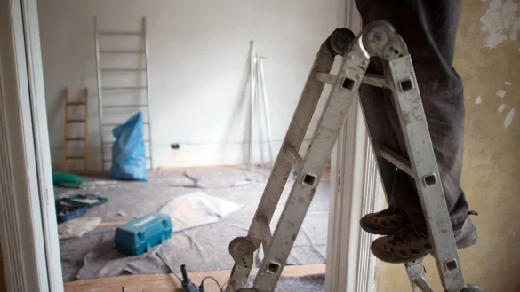 Wohnungsrenovierung - &copy; Foto: Axel Heimken