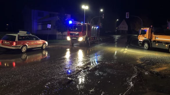 Das Unwetter hat am Dienstagabend zu zahlreichen Eins&auml;tzen gef&uuml;hrt - &copy; Feuerwehr L&uuml;gde