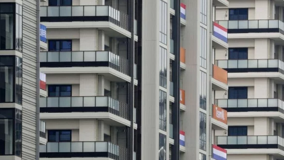 Olympisches Dorf - &copy; Foto: ---/Kyodo/dpa