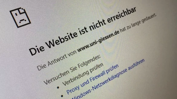 Seit Tagen ist die Uni Gie&szlig;en offline. Ein Cyber-Angriff steckt dahinter. Die Uni ist nicht die einzige betroffene Einrichtung in Deutschland. - &copy; picture alliance/dpa