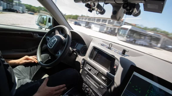 Autonomes Fahren - &copy; Foto: Marijan Murat/dpa