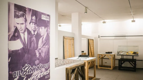 Ausstellung &uuml;ber Joachim Fuchsberger - &copy; Foto: Ole Spata