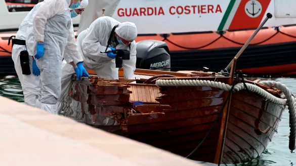 T&ouml;dlicher Bootsunfall - &copy; Foto: Gabriele Strada/AP/dpa