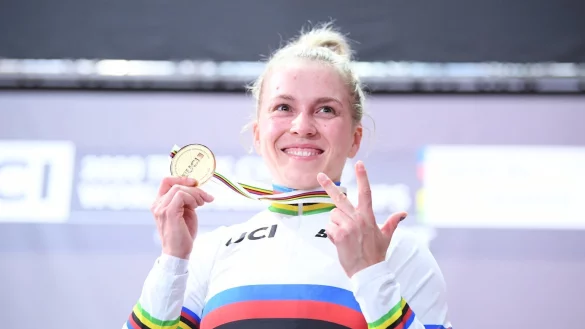 Bahnrad-WM - &copy; Foto: Sebastian Gollnow/dpa