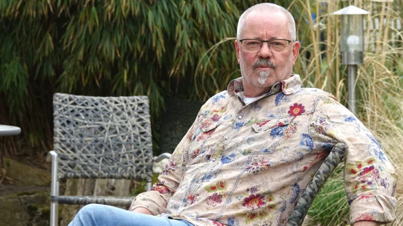 Immer lässig: Uwe Kahmann, früher Key-Account-Manager, heute Privatier und in der Welt unterwegs. - © Axel Bürger