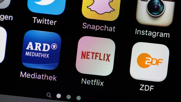 Apps der Streamingdienste - &copy; Foto: Rolf Vennenbernd