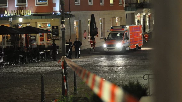 Bank&uuml;berfall Minden Volksbank - &copy; CHRISTIAN MATHIESEN