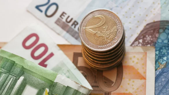Eurom&uuml;nzen und -scheine - &copy; Foto: dpa