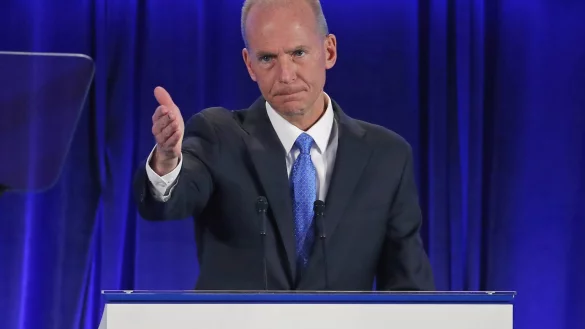 Boeing-Chef Muilenburg - &copy; Foto: Jim Young/Pool AP/dpa