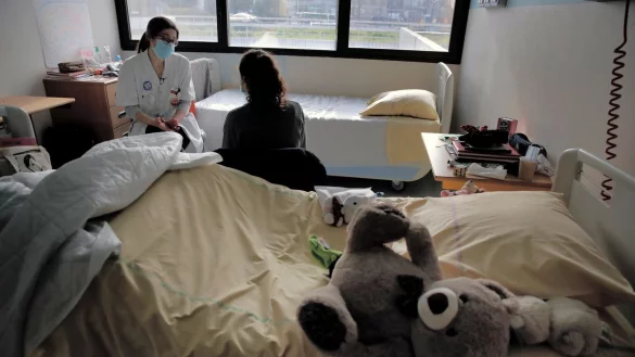 Psychische Gesundheit junger Menschen - &copy; Foto: Christophe Ena/AP/dpa/Archiv