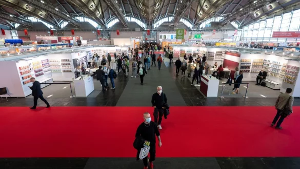 Frankfurter Buchmesse - &copy; Foto: Sebastian Gollnow/dpa