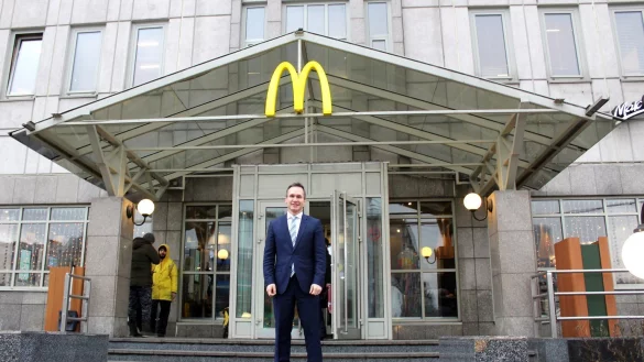 30. Jahrestag der Er&ouml;ffnung des ersten McDonald's in Russland - &copy; Foto: Claudia Thaler/dpa