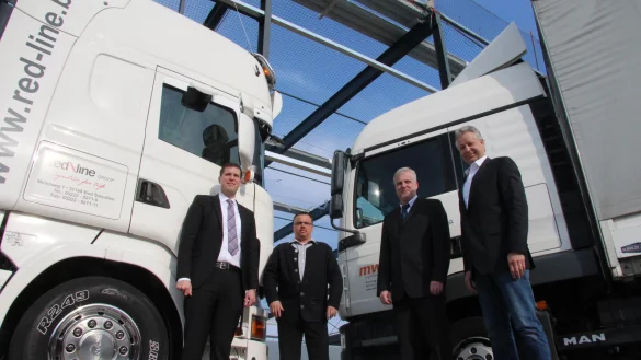 Führen ihr Unternehmen gemeinsam: Jens Grotebrune, Frank Glees, Uwe Steinhörster und Klaus Grotebrune. - © Becker