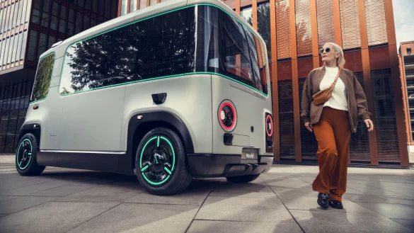 Inzwischen gibt es auch eine Genehmigung f&uuml;r Testfahrten des "Movers" von Holon in Deutschland. - &copy; Julia Marie Werner