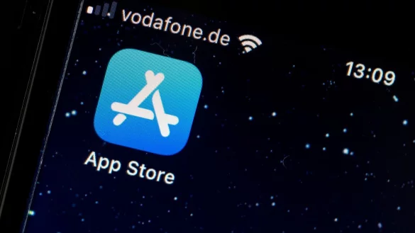 App-Store - &copy; Foto: Fabian Sommer/dpa