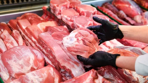 Fleischkonsum in Deutschland gesunken - &copy; Foto: Jens Kalaene/dpa-Zentralbild/ZB