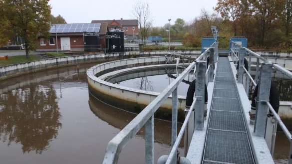 Am schlechtesten schneidet bei dem Geb&uuml;hrenvergleich der Kreis Lippe ab - hier die Kl&auml;ranlage Leopoldsh&ouml;he. - &copy; Birgit Guhlke