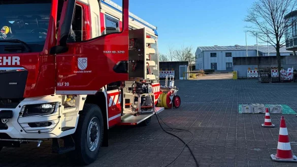 Mit dem neuem Fahrzeug steht dem Löschzug Bösingfeld bei Einsätzen modernste Technik zur Verfügung. - © Löschzug Bösingfeld