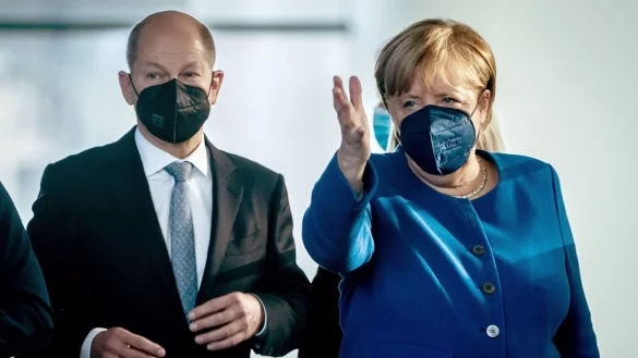 Merkel - &copy; Foto: Kay Nietfeld/dpa