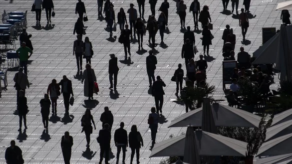 Einkommensungleichheit - &copy; Foto: Marijan Murat/dpa