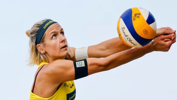 Laura Ludwig - &copy; Foto: Frank Molter/dpa