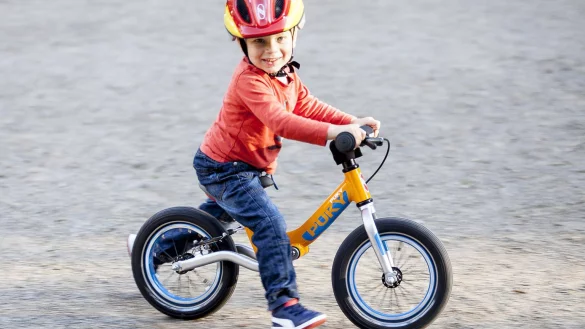 Fahrradfahren lernen auf dem Laufrad - &copy; Foto: www.puky.de/pd-f