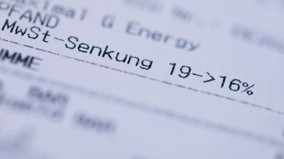 Mehrwertsteuersenkung - &copy; Foto: Rolf Vennenbernd/dpa/Symbolbild