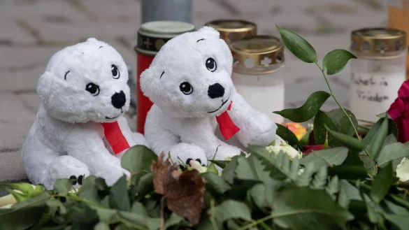 Tod von zwei Kindern in Hanau - © Foto: Boris Roessler/dpa