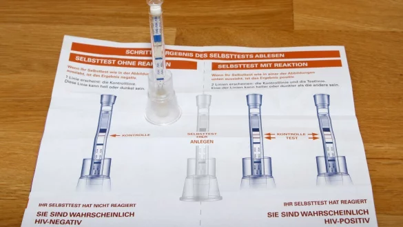 HIV-Selbsttest - &copy; Foto: Katja Sponholz
