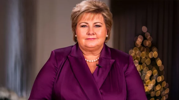 Ermittlungen gegen Norwegens Ministerpr&auml;sidentin Solberg - &copy; Foto: Haakon Mosvold Larsen/NTB/dpa