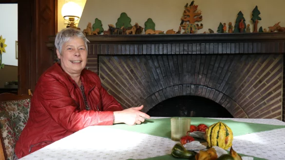 Lilo Kr&uuml;ger betreibt den Berghof in Ehrsen. - &copy; Alexandra Schaller