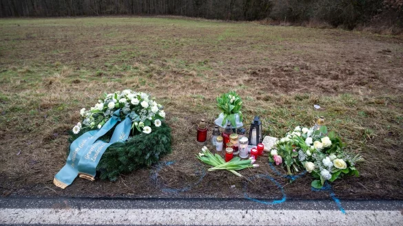Tatort der T&ouml;tung zweier Polizisten - &copy; Foto: Harald Tittel/dpa