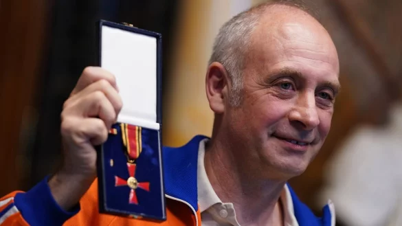 Kabarettist Alfons aka Emmanuel Peterfalvi - &copy; Foto: Marcus Brandt/dpa