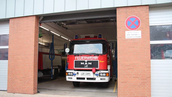 Die Platzverh&auml;ltnisse im Feuerwehrger&auml;tehaus an der Haustenbecker Stra&szlig;e sind beengt. - &copy; Nadine Uphoff