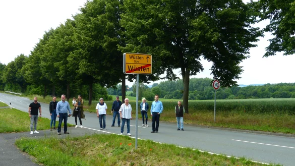 Kreis, Stadt, Polizei und Bauausschuss finden einen Kompromiss f&uuml;r die Stra&szlig;e &bdquo;Auf der Heide". - &copy; CDU Bad Salzuflen