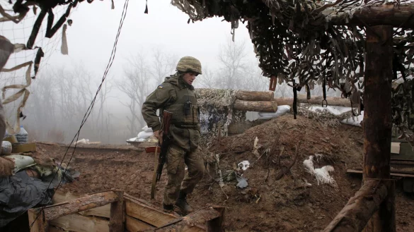 Konflikt in der Ostukraine - &copy; Foto: Vitali Komar/AP/dpa