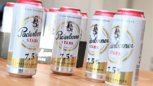 Ein neues, helles Starkbier hat die Brauerei Paderborner auf den Markt gebracht. - © Rajkumar Mukherjee