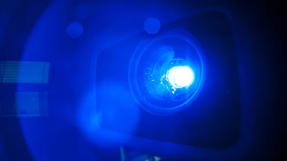 Beamer f&uuml;r drau&szlig;en - &copy; Foto: Andrea Warnecke