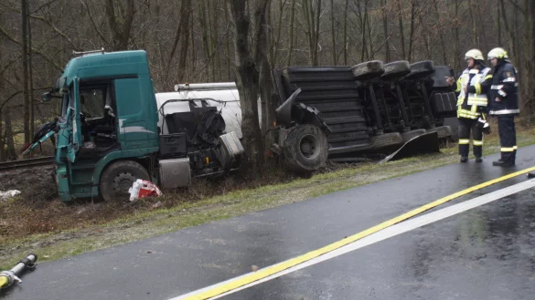 Eine B&ouml;e k&ouml;nnte Schuld am Unfall gewesen sein. &nbsp; &nbsp; - &copy; Werner Hoppe