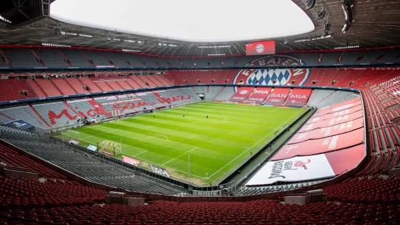 Allianz Arena in M&uuml;nchen - &copy; Foto: Matthias Balk/dpa