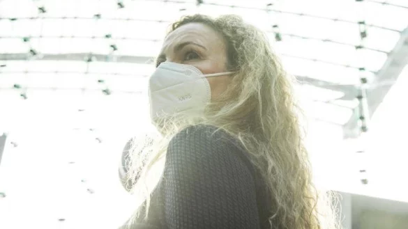 FFP2-Masken-Test: Hohe Filterwirkung, wenn die Maske gut sitzt - &copy; Foto: Christin Klose/dpa-tmn